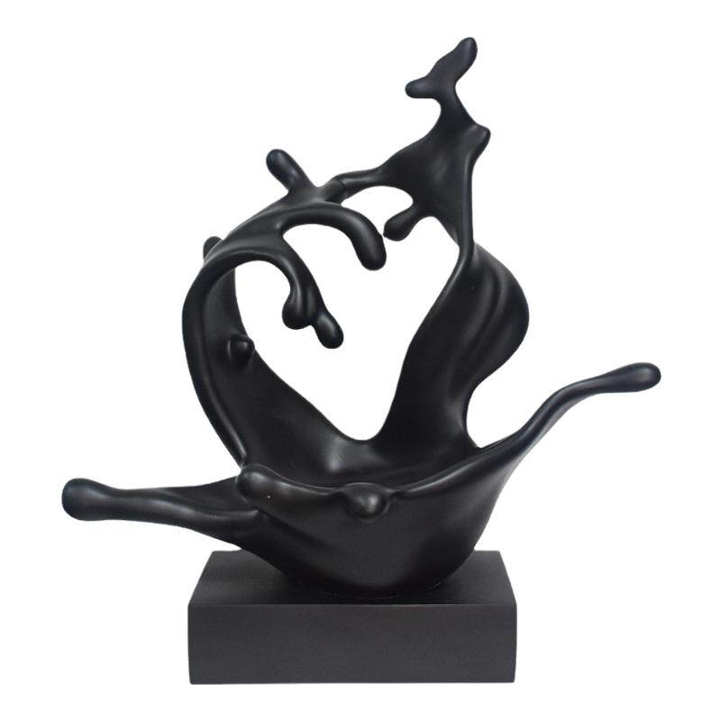 风生水起客厅玄关桌面摆件糖果盘高级感电视柜家居装饰品艺术雕塑