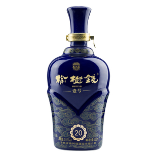 榆树钱酒典藏壹号41.8度浓香型纯粮食酒东北高粱酒礼盒装吉林名酒