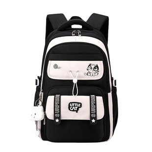 书包初中女生中小学生五六年级双肩背包减负大容量高中生2025新款