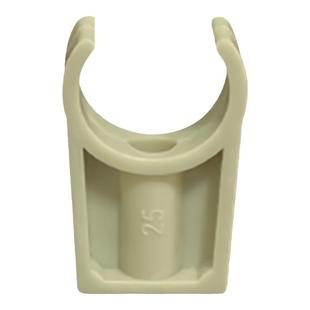 u型管卡pvc线管卡扣ppr水管固定夹平坐卡塑料管道支架卡箍离墙码