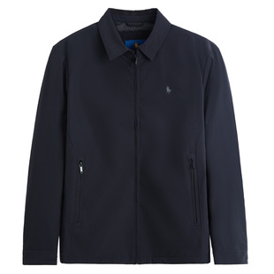 DIVPOLO保罗男士羽绒服翻领90绒2025冬新品商务休闲上衣外套夹克