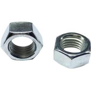 镀锌六角螺母螺帽锁紧螺丝帽外六方螺帽大全M3M5M6M8M10M12M16M30