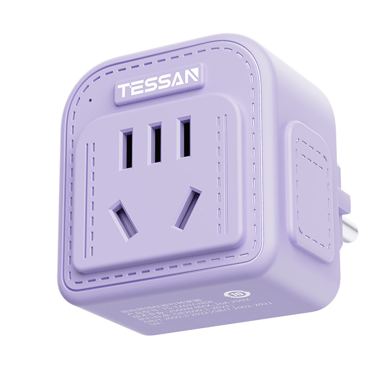 TESSAN霆圣德标欧标转换插头