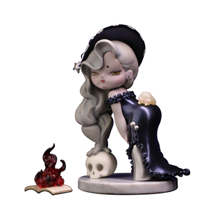 末那代理丨Fobbi《月夜魔法师》禁果女孩艺术潮玩树脂大娃手办