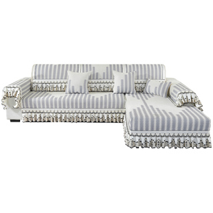 【戴纳家纺】雪尼尔沙发垫四季通用2026新款坐垫防滑沙发套罩定制