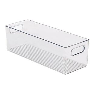 厨房橱柜抽屉式收纳盒塑料透明零食整理收纳筐客厅桌面杂物储物盒