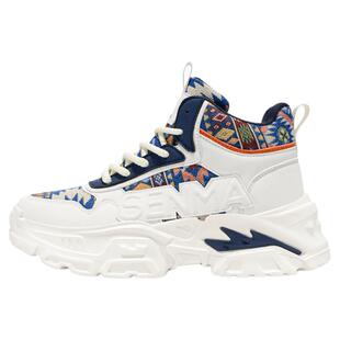 森马内增高7cm男鞋2026新款休闲高帮鞋男士潮牌高级感厚底运动鞋8