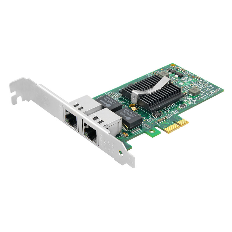 LR-LINK联瑞英特尔Intel82576芯片PCIE千兆单双四六口服务器I350T4有线网卡机器视觉工业相机软路由爱