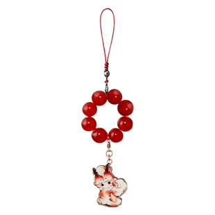 POPMART泡泡玛特DIMOO一盏风月盘珠盲盒手机耳机包包挂件潮流周边