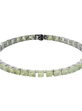 xiaonan葡萄石手链小众宝石首饰