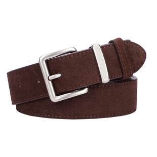 咖色真皮腰带女款配饰复古百搭装饰牛仔裤2025新款小众设计感皮带