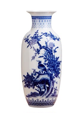 景德镇小花瓶客厅陶瓷器