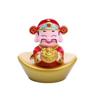 财神盲盒财神爷摆件桌面装饰招财进宝新年礼物创意小礼品财源滚滚