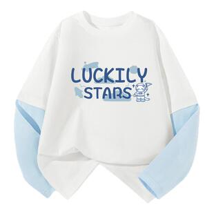 真维斯童装男童t恤长袖中大童轻薄透气运动服儿童春秋款打底衫男