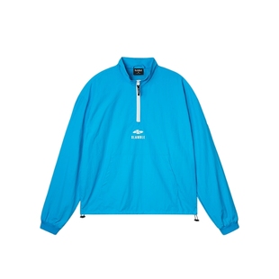 SLAMBLE CLO.新款轻薄梭织半拉链外套运动外套夹克男休闲运动潮