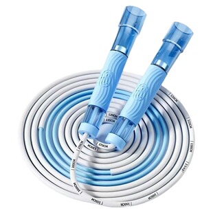 跳绳儿童小学生考试专用双轴承不打结竞速专业学校绿色可调节健身