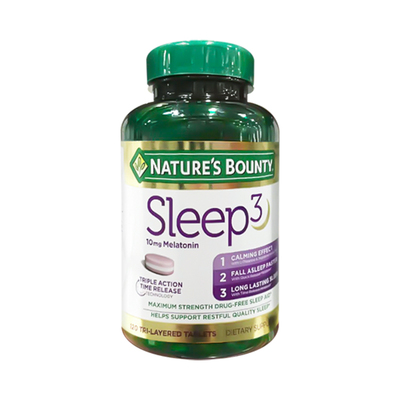 美国直邮自然之宝褪黑素120粒