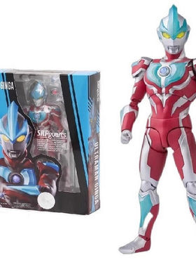 银河SHF奥特金迦Ginga新生代之星超人基础形态超可动成品手办玩具