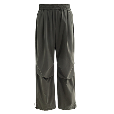 海上公路高尔膜三防卫裤男士秋季户外通勤阔腿直筒伞兵工装休闲裤