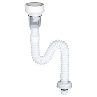 小便池防臭下水管配件通用壁挂式小便器连接管小便斗排水管伸缩管