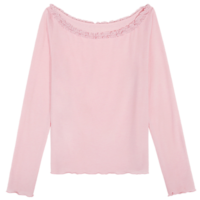 落落狷介长袖打底衫女可外穿