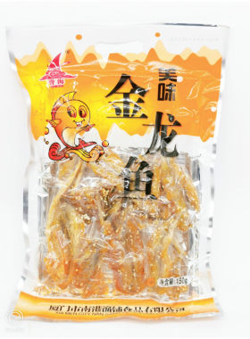 誉海龙头光仔香辣鱼鱿鱼片