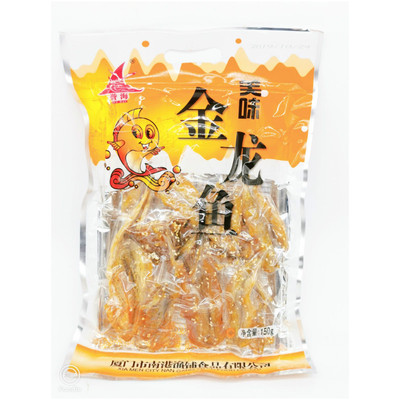誉海龙头光仔香辣鱼鱿鱼片