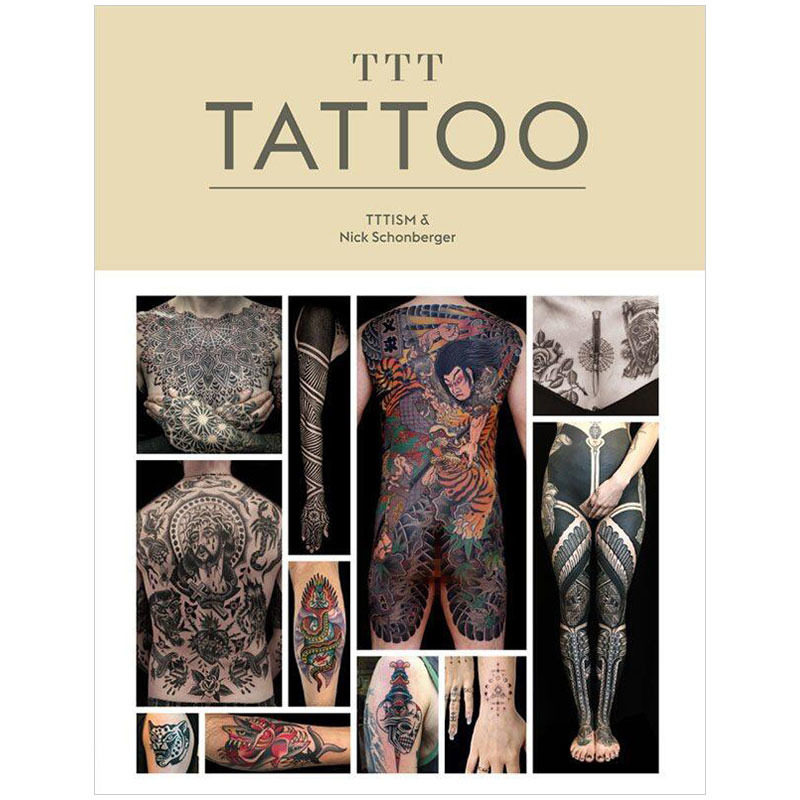 【现货】TTT: Tattoo 纹身 纹身图案设计英文原版图书