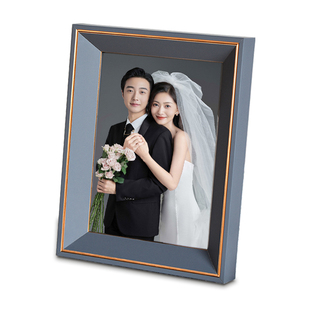 洗照片做成相框摆台带相片加修图8 10寸打印冲印冲洗海马体结婚照