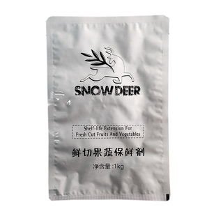 雪鹿鲜切水果保鲜 抗氧化防腐剂去皮浸泡 净菜加工护色食品级抑菌