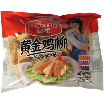 夏星黄金鸡柳油炸小吃整箱商用