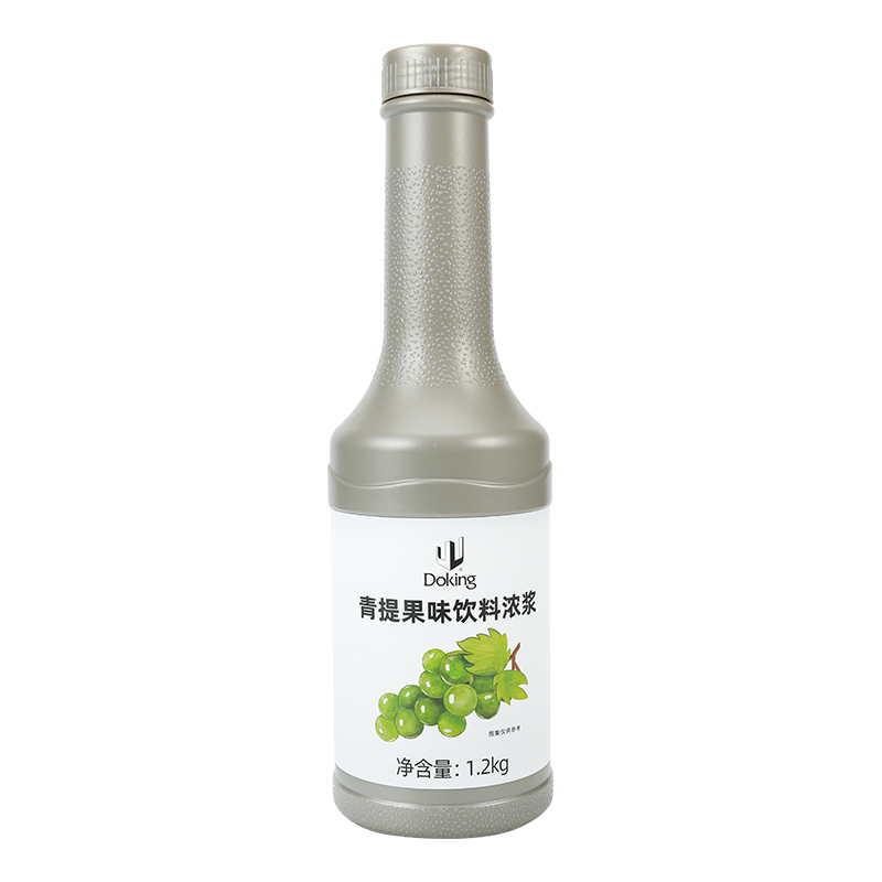 盾皇青提浓缩汁1.2kg葡萄汁COCO饮料浓浆果汁果茸果酱奶茶店原料