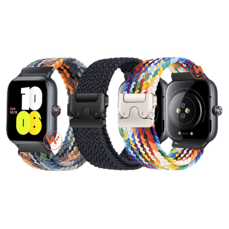 适用vivo WATCH GT2手表带iqoo运动watch3星辉watch5皓月版watch2智能腕表带男士夏季高级女生表链腕带配件