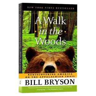 A Walk in the Woods 英文原版小说 林中漫步 英文版 偏跟山过不去 比尔布莱森美国徒步旅行游记 出版社文学 英语书籍