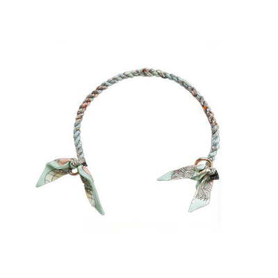 高档丝巾编织麻花腋下单肩包带