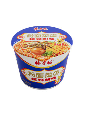 粉面菜蛋杨掌柜重庆火锅桶装粉丝泡面方便速食整箱牛肉藤椒酸菜
