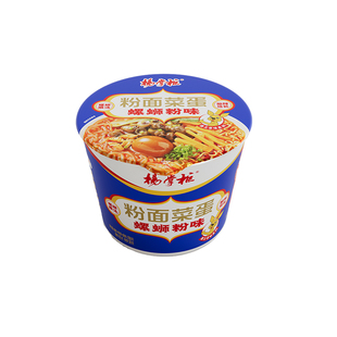 粉面菜蛋杨掌柜重庆火锅桶装粉丝泡面方便速食整箱牛肉藤椒酸菜