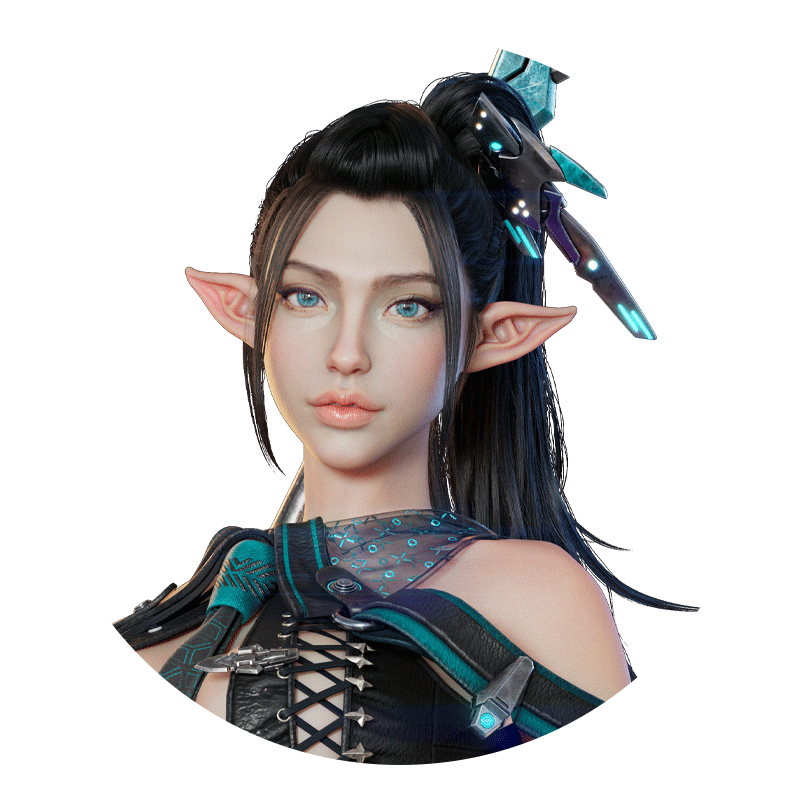 Maya/ZBrush教程美型CG角色幻魔夏娃SP材质全流程教学视频课程