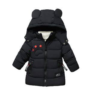 男童装小男孩卡通大象棉衣1-5岁4儿童3加厚羽绒棉袄棉服宝宝外套2