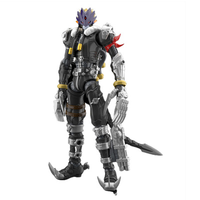 万代数码宝贝拼装模型堕天地狱兽