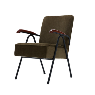 失物招领天津上海铁管椅北欧懒人现代简约单人休闲椅条绒沙发椅