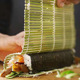 寿司帘寿司模具碳化处理寿司卷紫菜包饭团海苔不沾竹帘做寿司工具