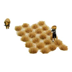 多规格像真系草簇微景观模型材料配景仿真植物diy地形森林草丛