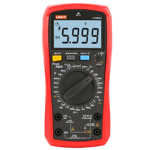 优利德UT892真有效值数字万用表UT890D+高精度直流智能自动电阻表