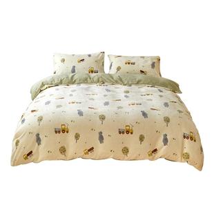 多喜爱卡通珊瑚绒被套单件冬天褥子套双人被罩双面加绒被套抗静电