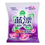 260克去渍去污香氛洗衣粉家用家庭装袋装机洗手洗清洁装蓝漂-AY