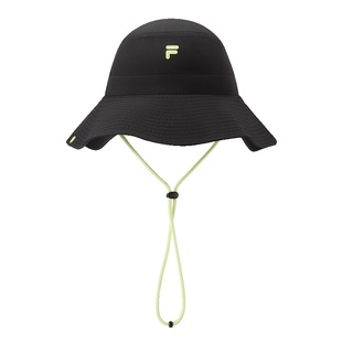 FILA FUSION斐乐官方帽子情侣同款渔夫帽防晒卷边遮阳圆帽女帽