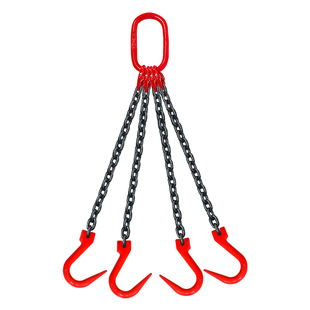 起重链条吊索具组合钢管吊钩大开口挂钩吊装工具吊环G80锰钢链条