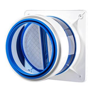 厨房止逆阀卫生间变径止回阀抽油烟机通用风管烟道单向排烟逆止阀