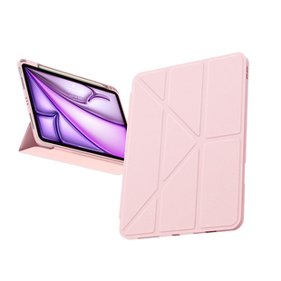 闪魔iPadpro保护套2024新款air6保护壳3适用苹果11英寸5第十10九代12.9平板mini7亚克力轻便带笔槽磁吸防弯摔